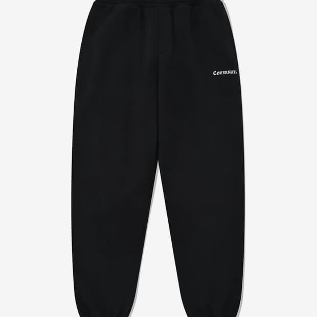 커버낫 어센틱 로고 스웻 조거팬츠 블랙 XL