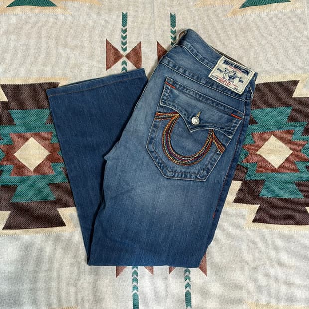 트루릴리젼 부츠컷 데님 34