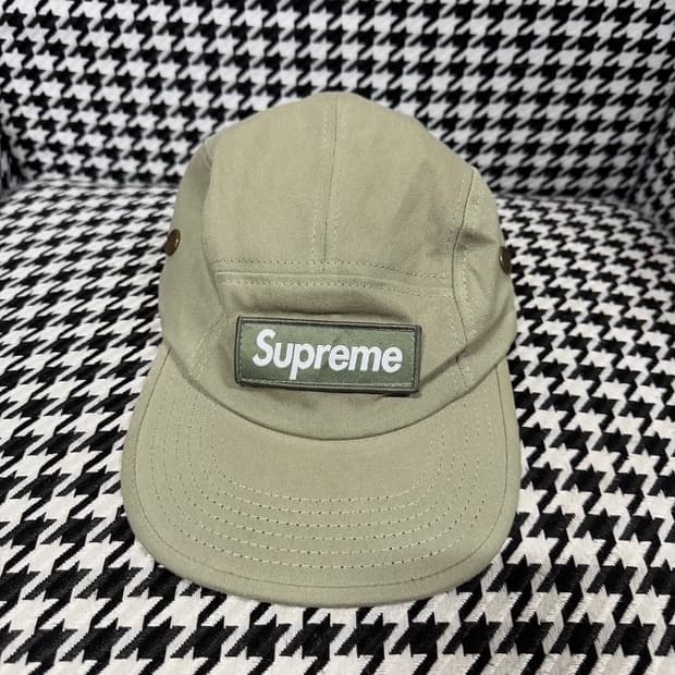 슈프림 번개포인트 캠프캡 