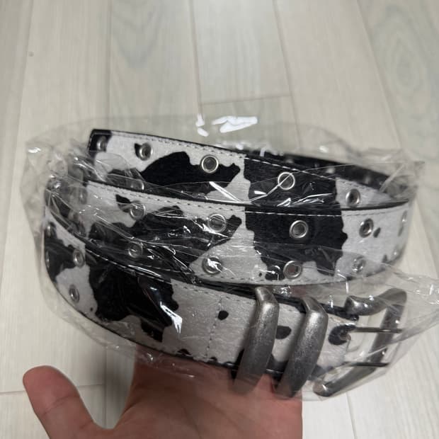 롱 더블홀 카우 벨트