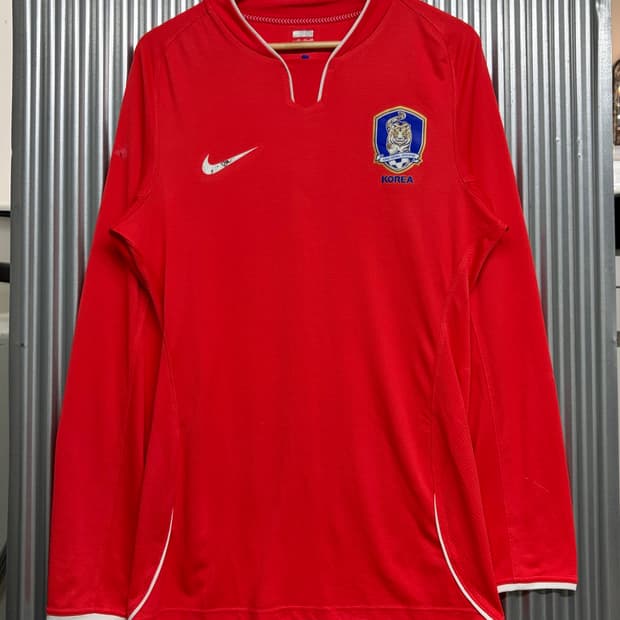 [3XL] 나이키 08-10 국가대표 선수 지급용 긴팔 유니폼 8.9 