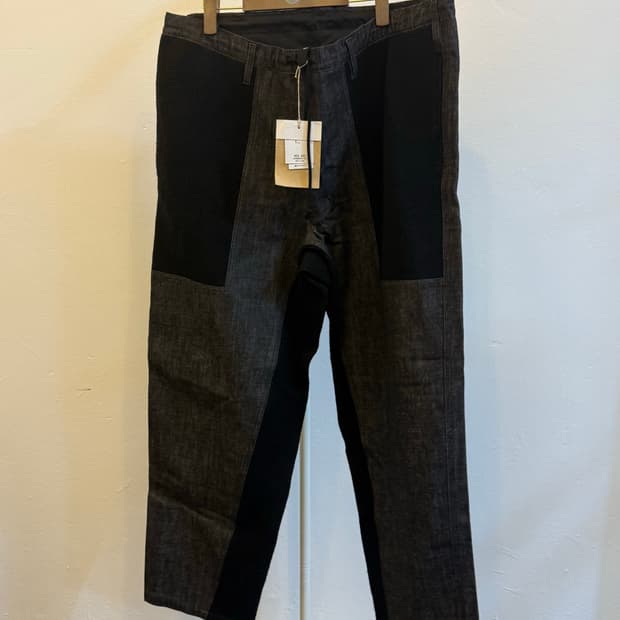 그라운드Y 24aw 패치데님