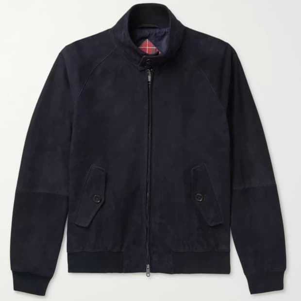 바라쿠타 Baracuta G9 해링턴 스웨이드 자켓 42