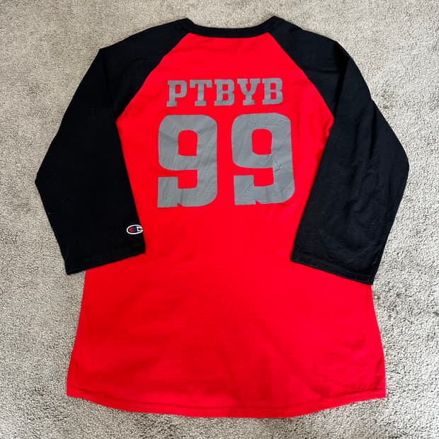 챔피온 레글런 3/4 7부 슬리브 티셔츠M