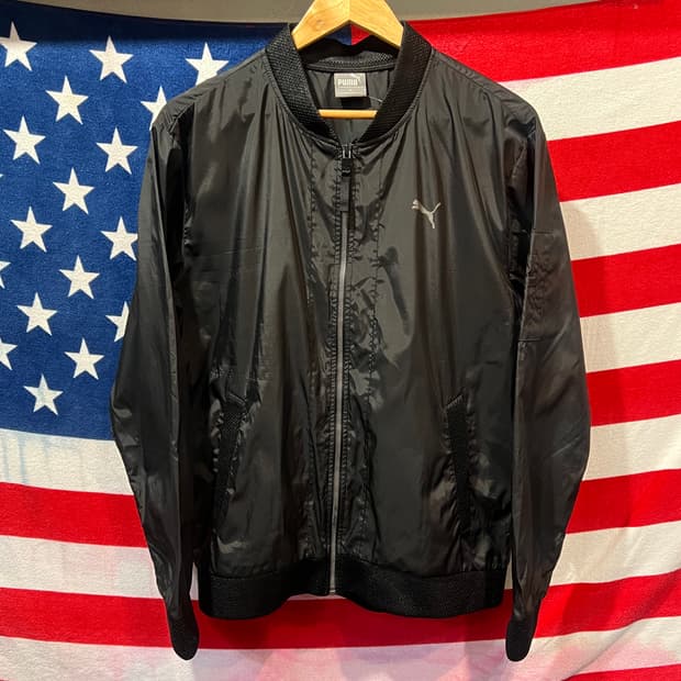 퓨마 나일론 바람막이 집업