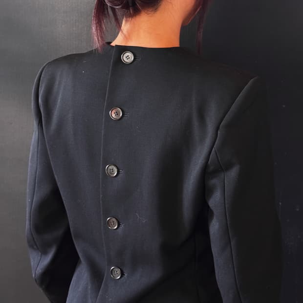 80s 아르마니 백버튼 테일러드 자켓
