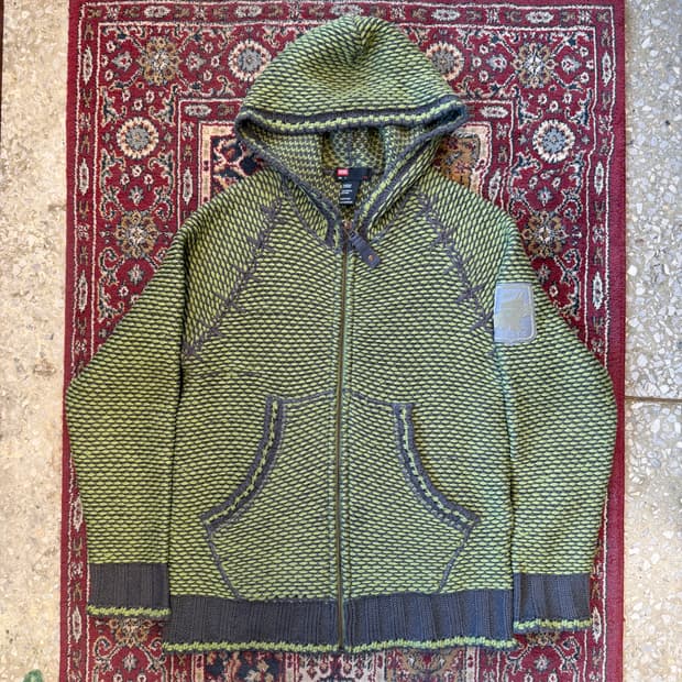 디젤 니트 후드집업 [ 55-66 ]