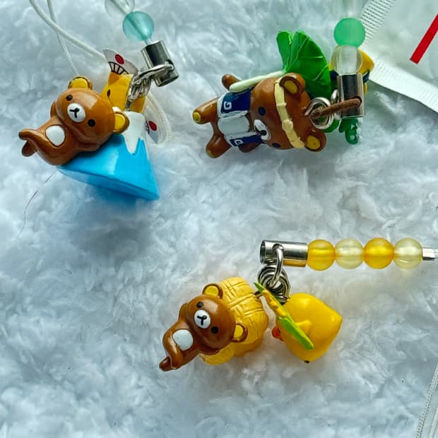 리락쿠마 스트랩3종