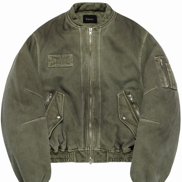 [2] CROWN DART MA-1 MOSS KHAKI