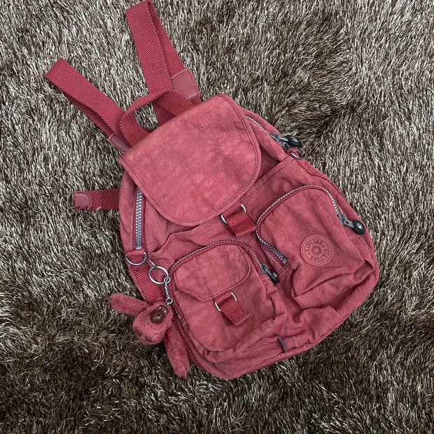 키플링 Kipling 인디핑크 투포켓 백팩