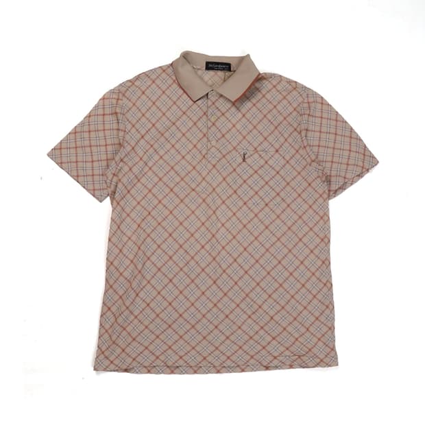 YvesSaintLaurent Cotton Polo T-Shirt