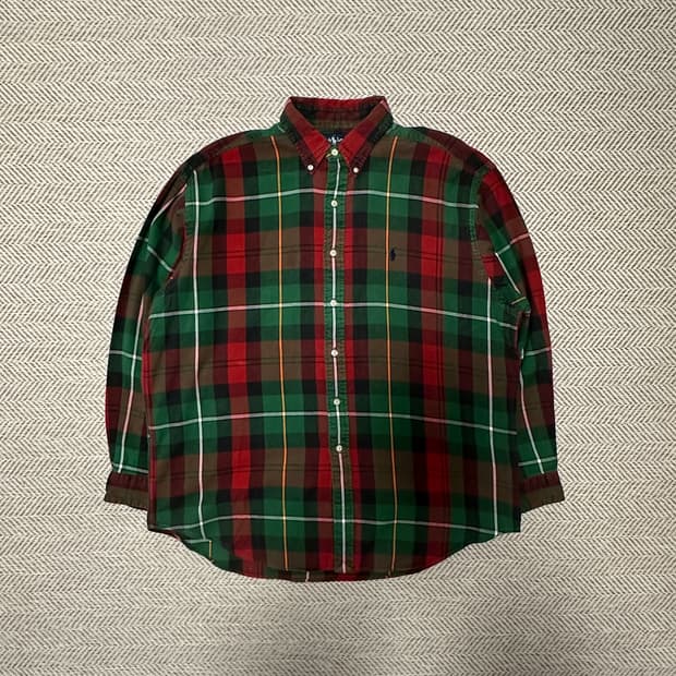 POLO RALPH LAUREN 90's big shirt