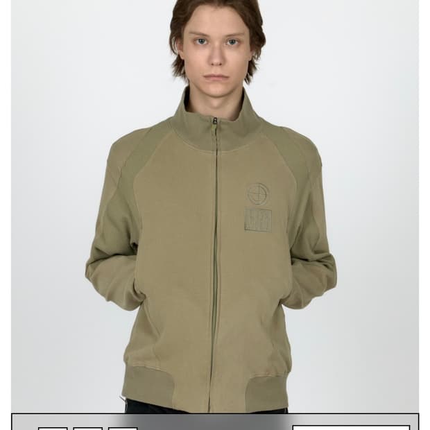 플라스틱 프로덕트 Mpa contrast zipped Jacket [L]