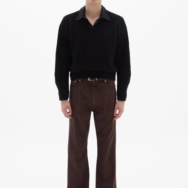 Taille UMBER DYE BOOTCUT DENIM PANTS 2