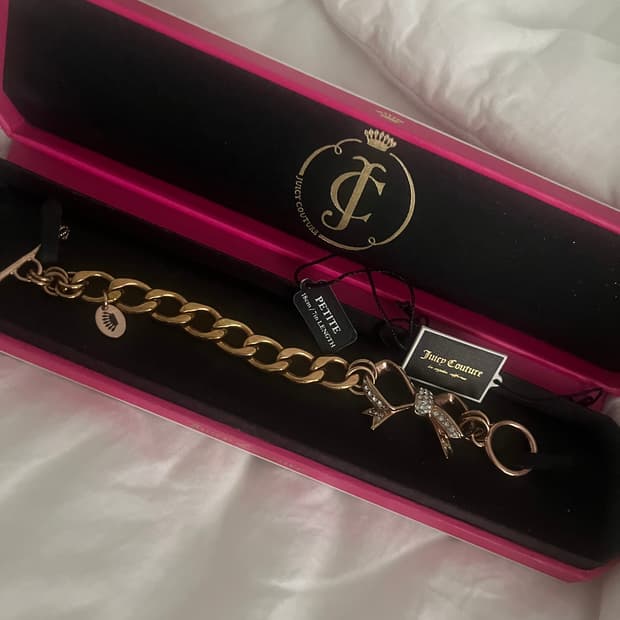 Juicy Couture 쥬시꾸뛰르 리본 팔찌
