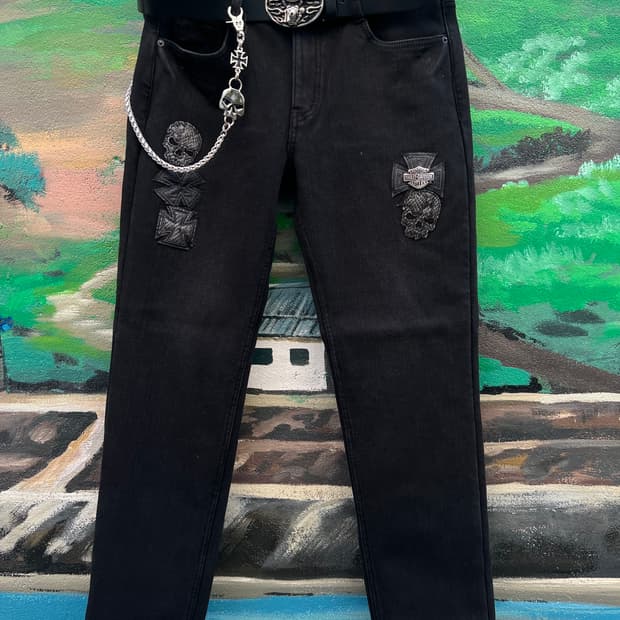 밍크보아털 동계바지