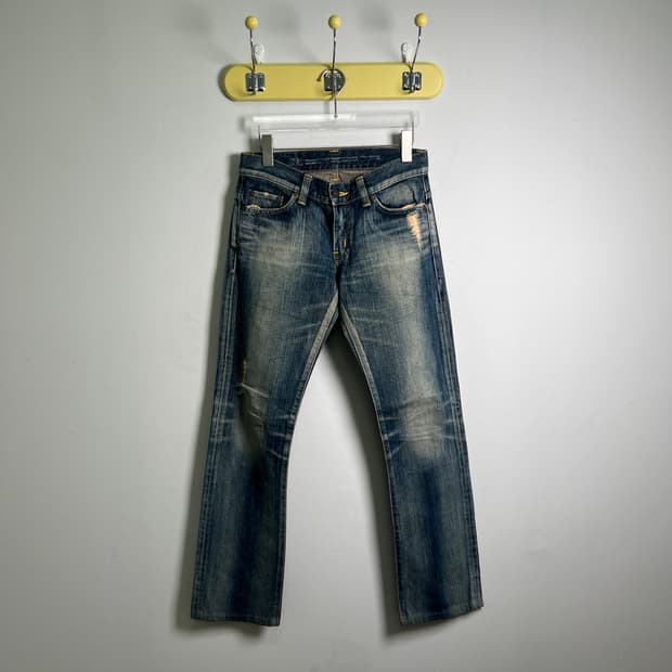 Edwin 에드윈 디스트레스드 데님 팬츠 27