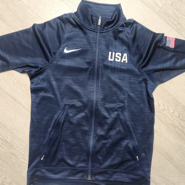 나이키 usa 국대 집업