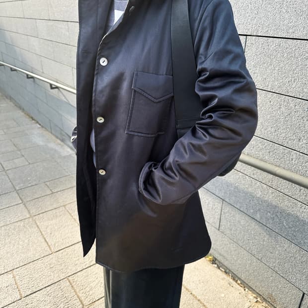 Jil Sander by Raf Simons Silk Jacket