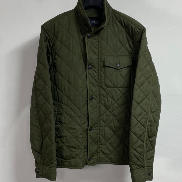 폴로 랄프로렌 신형 카키 퀼팅 자켓  (on.53)  