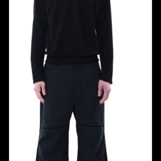 엑슬림 EP.9 01 트라우져 블랙 S