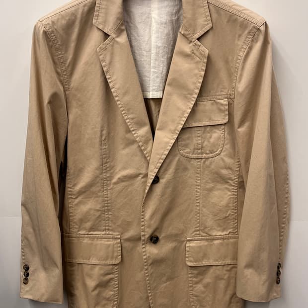 버버리 런던 면 자켓 베이지 50