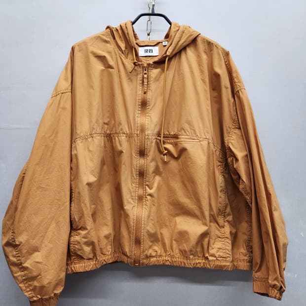 유니클로U 코튼 후드 윈드브레이커 XL(2XL) 남여공용