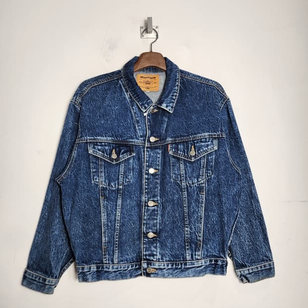 빅존 세이프티 트러커 데님 자켓