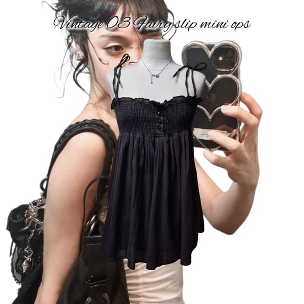 Vintage 03 Fairy slip mini ops