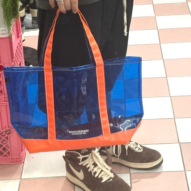 TTF✳️언더커버 PVC TOTE BAG