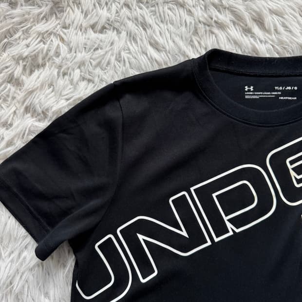 UNDER ARMOUR 일본빈티지 크롭티 슬림핏 언더아머 반팔 XS 36