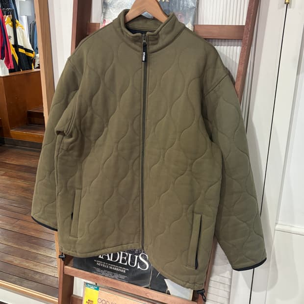 00s 올드 스투시 퀄팅 집업 자켓