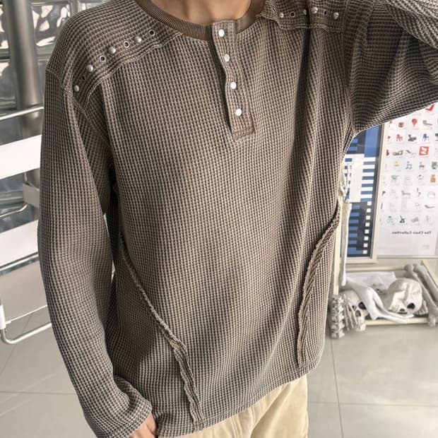 THERMAL MULTI-STUD HENRY NECK