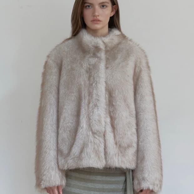 아수라 미스트 톤 퍼자켓 아이보리