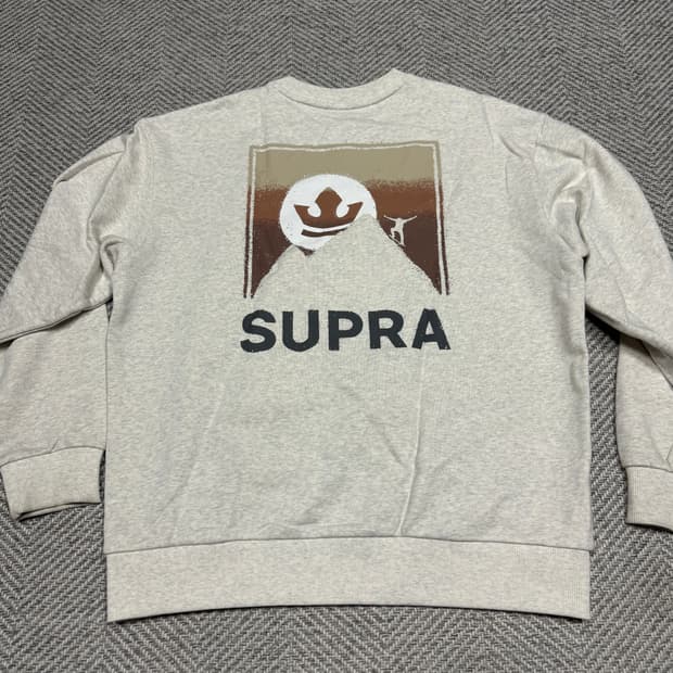 Supra 수프라 맨투맨 L사이즈 