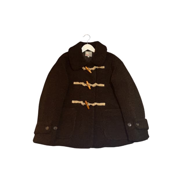 스파오 떡볶이 반코트 S