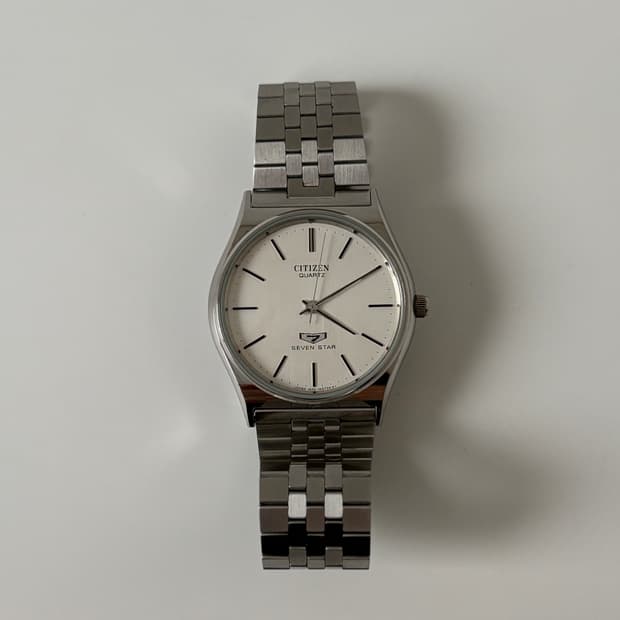 1980s Seven Star Silver Quartz