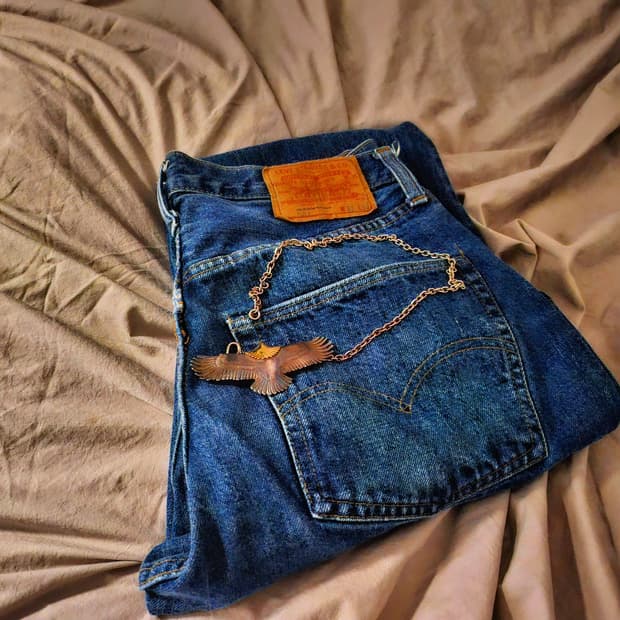 [31~32]리바이스 66전기 small e XX원단