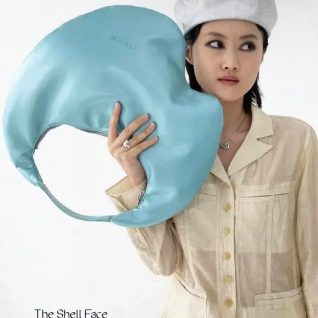 콜로신스 shell brook bag 스카이블루