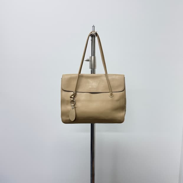 Margaret Howell leather flap bag