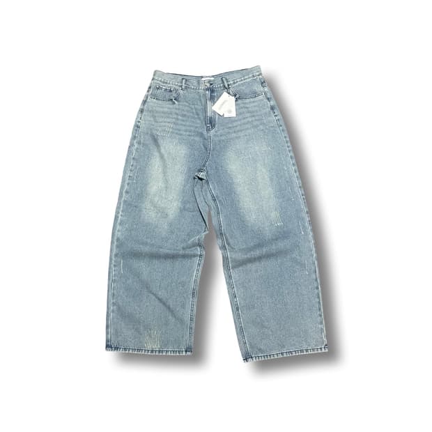 [XL] 필루미네이트 와이드 데님 팬츠 새상품