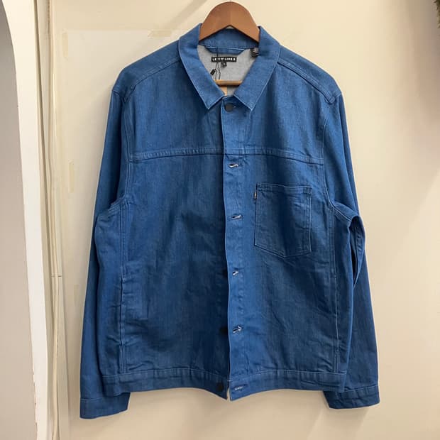 N227 리바이스 라인8 데님 청자켓