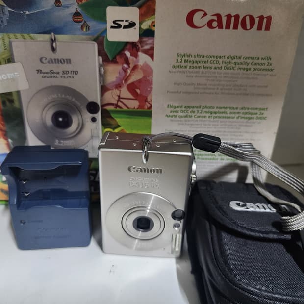 캐논 디지털 IXUS IIs(2s) 실버 카메라