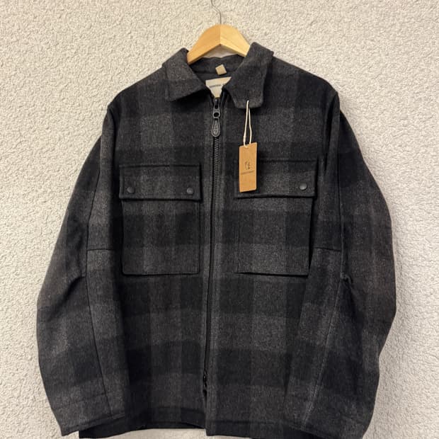 90s 제너럴 리서치 울 셔츠 자켓