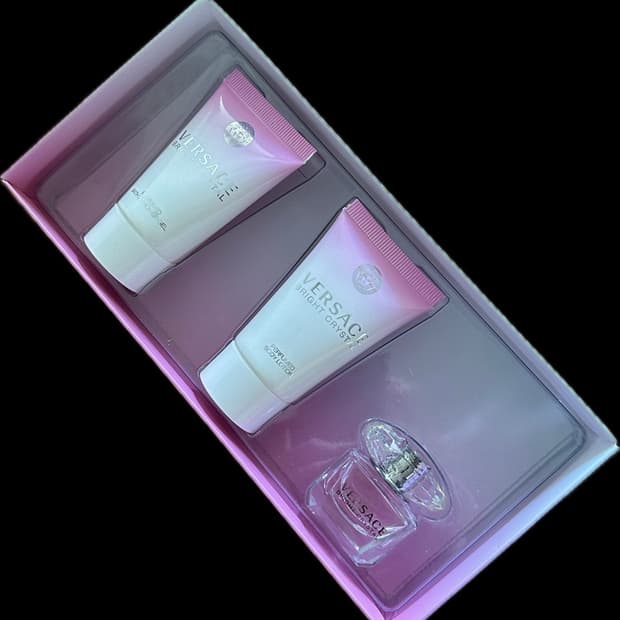 베르사체 브라이트 미니 기프트 세트 향수 로션 샤워젤