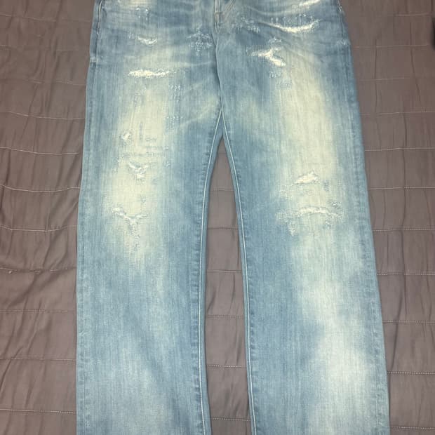 G Star Row distressed denim (W32/L32)