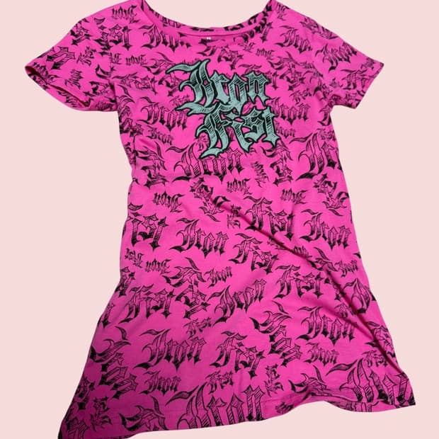 iron fist 핑크 반소매