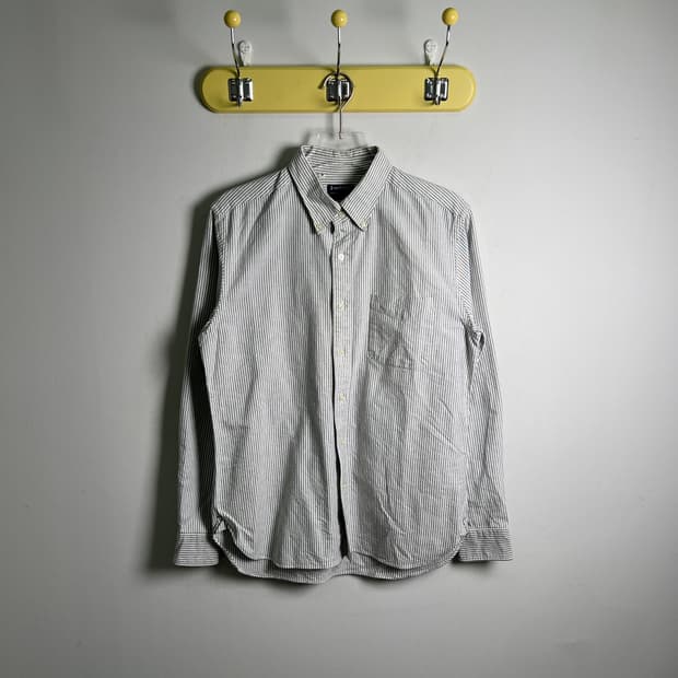 sontaku 손타쿠 스트라이프 버튼다운 옥스포드 셔츠 M