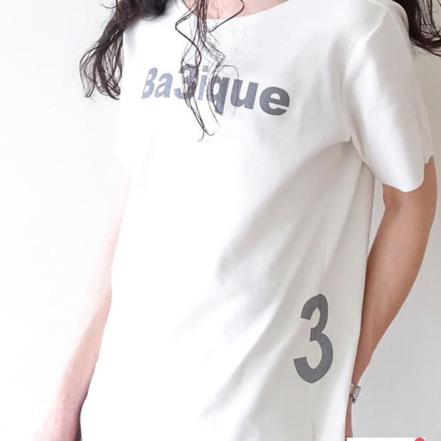 샵페어리 loose logo t-shirt (ivory)