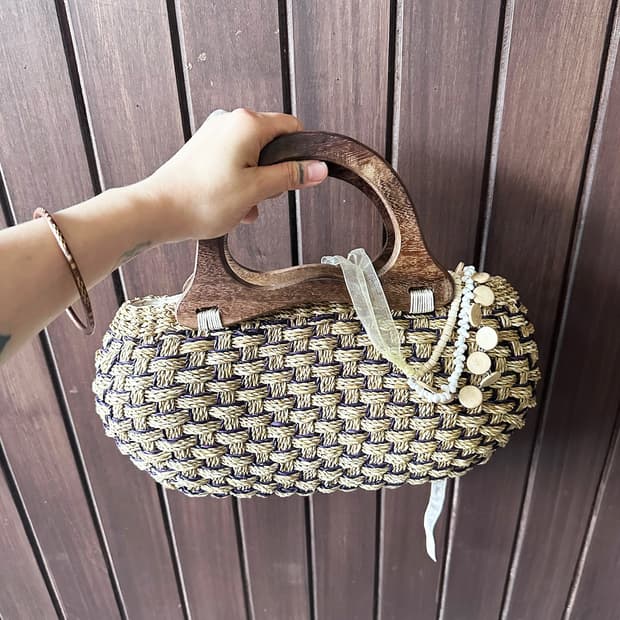 JPV wooden bag